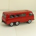УАЗ-452К автобус длиннобазный 3-х осный (пластик крашенный) красный